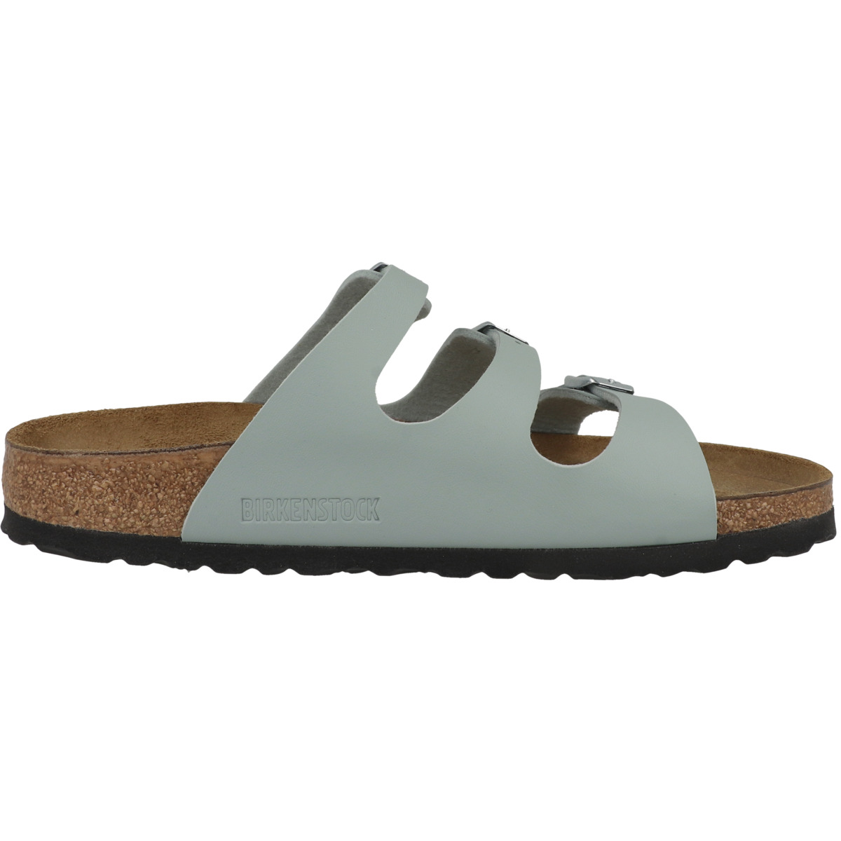Birkenstock Florida Birko-Flor Sandale schmal hellblau