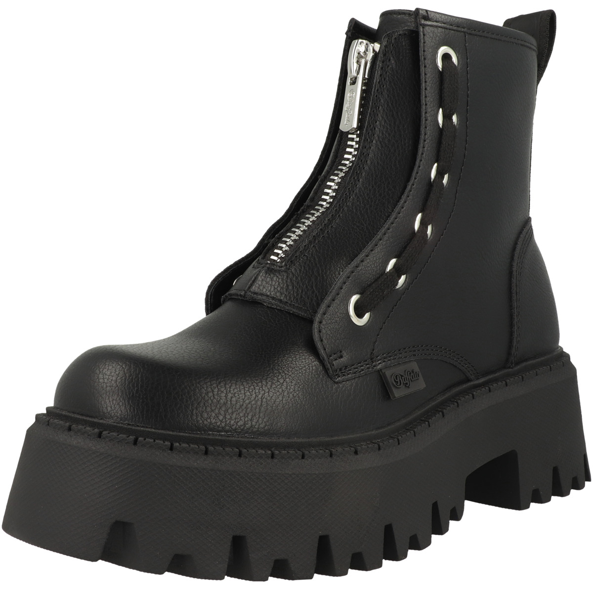 Buffalo Aspen Front Zip Boots schwarz