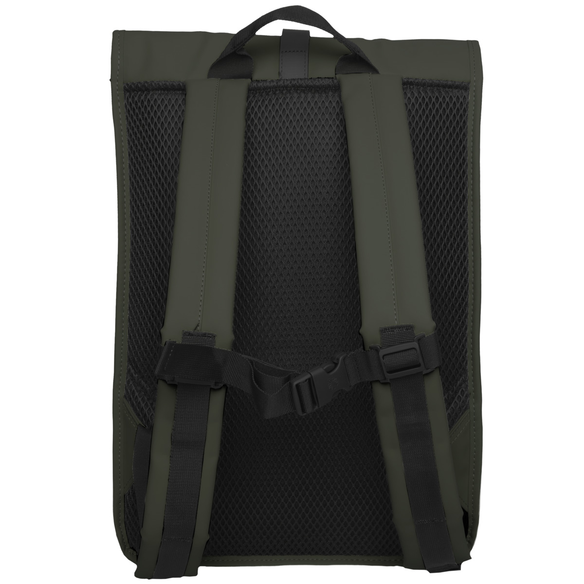 Rains Rolltop Rucksack W3 Rucksack gruen
