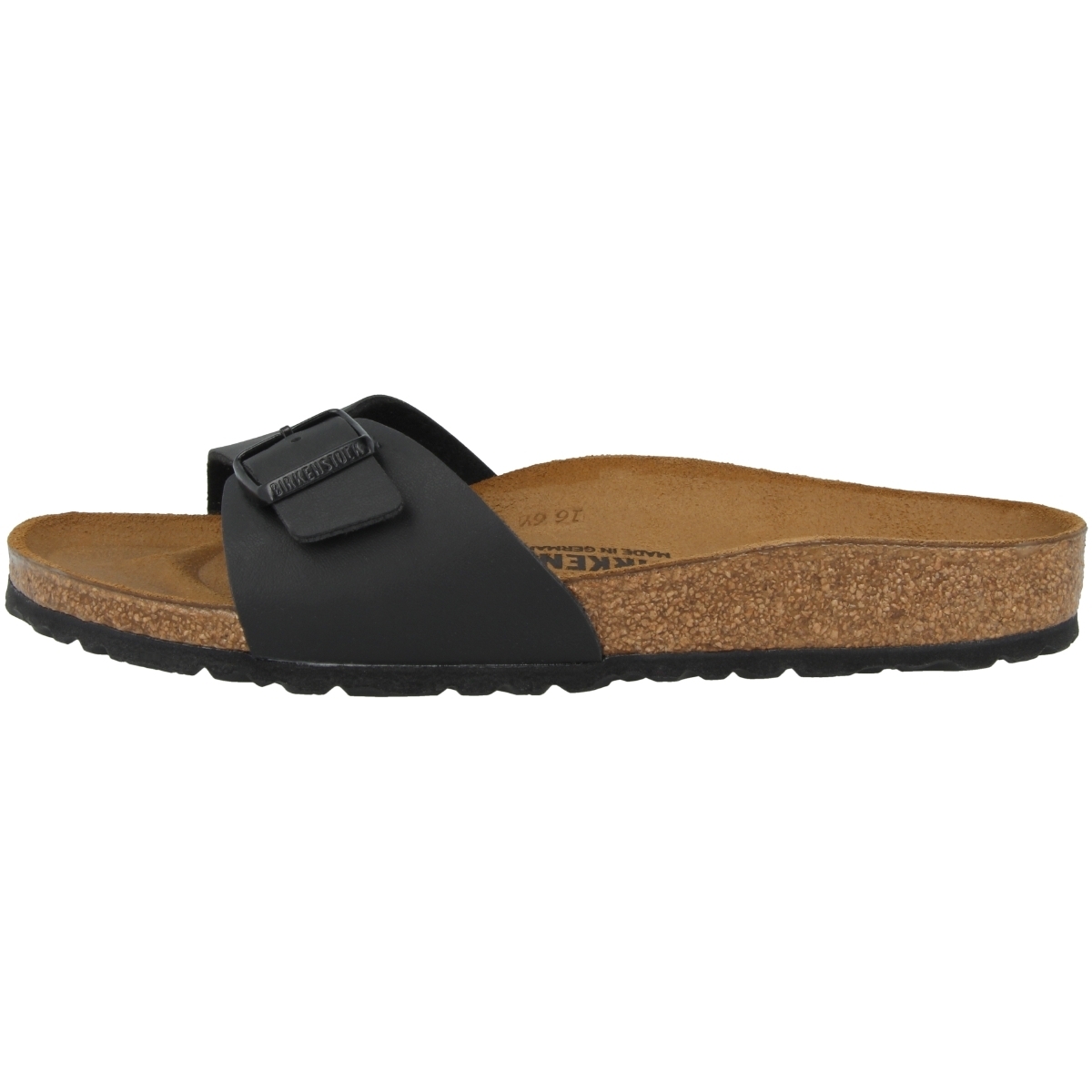 Birkenstock Madrid Birko-Flor Sandale normal schwarz