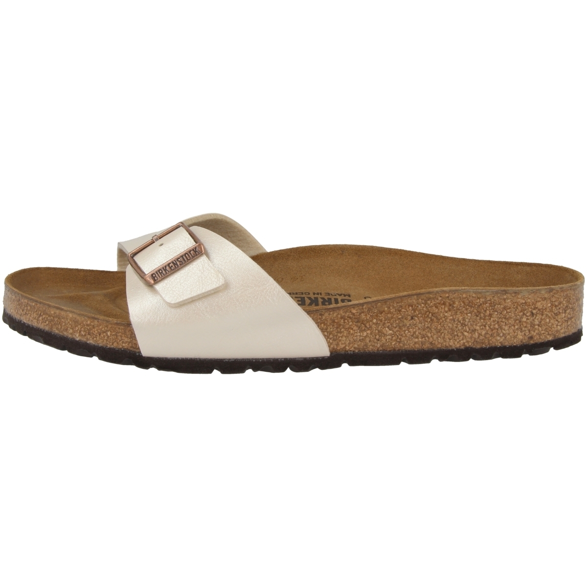 Birkenstock Madrid Birko-Flor Graceful Sandale schmal weiss