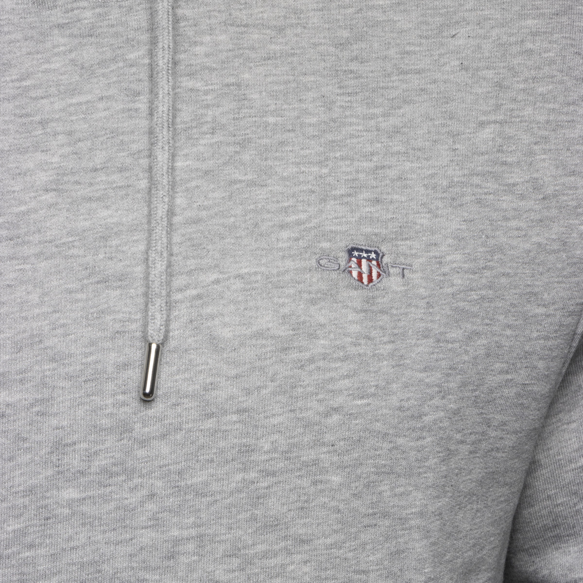 GANT Reg Shield Hoodie grau