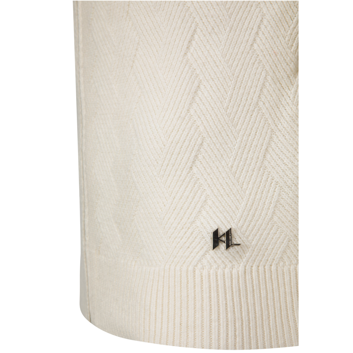 KARL LAGERFELD 655029 Strickjacke beige