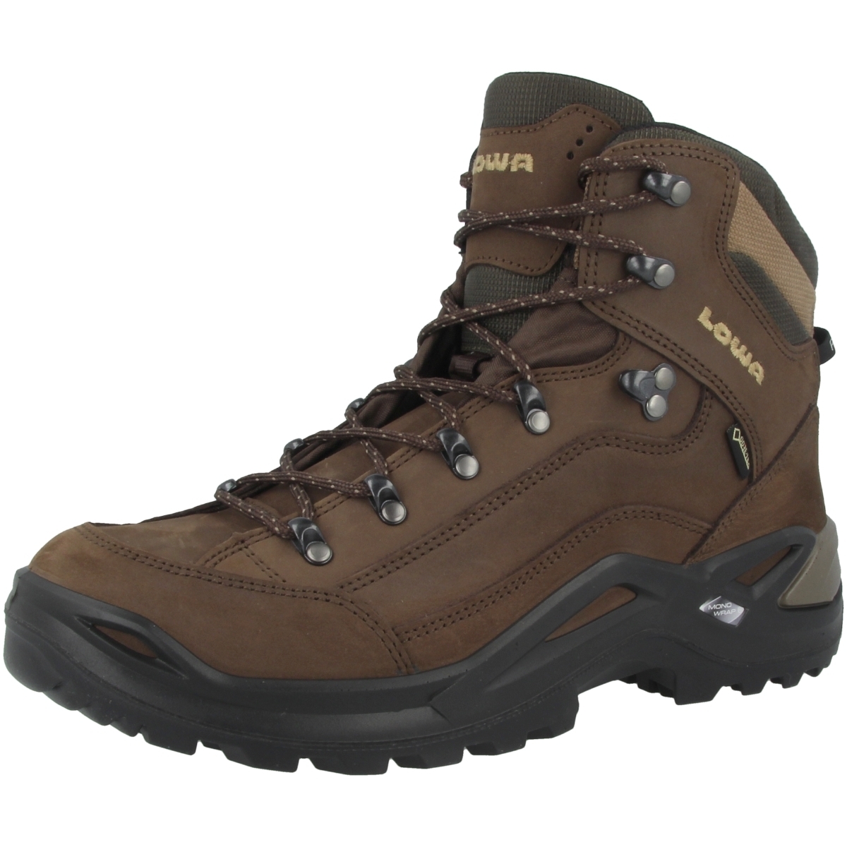 LOWA Renegade GTX Mid Outdoor Schuhe braun