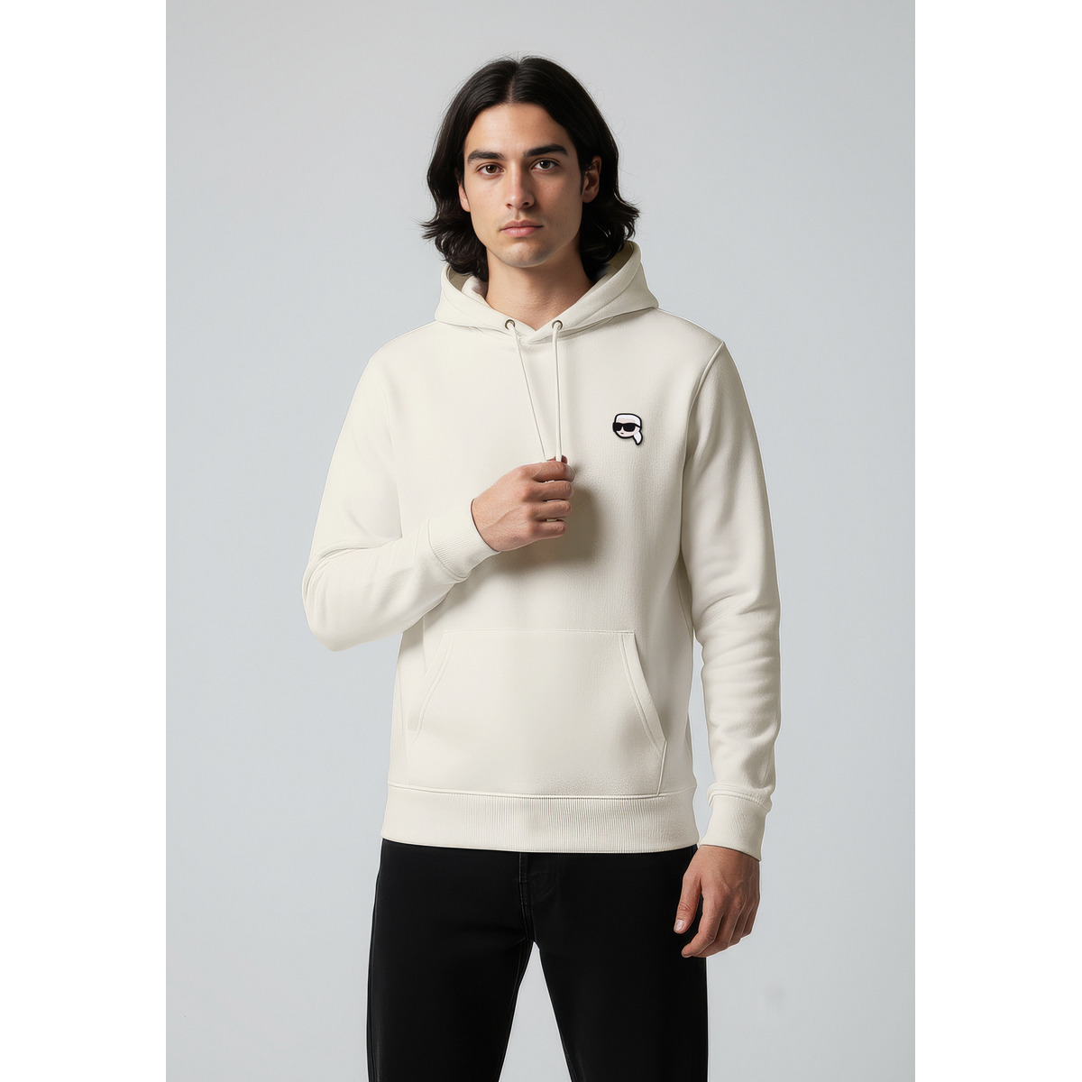 KARL LAGERFELD 705711 Hoodie creme