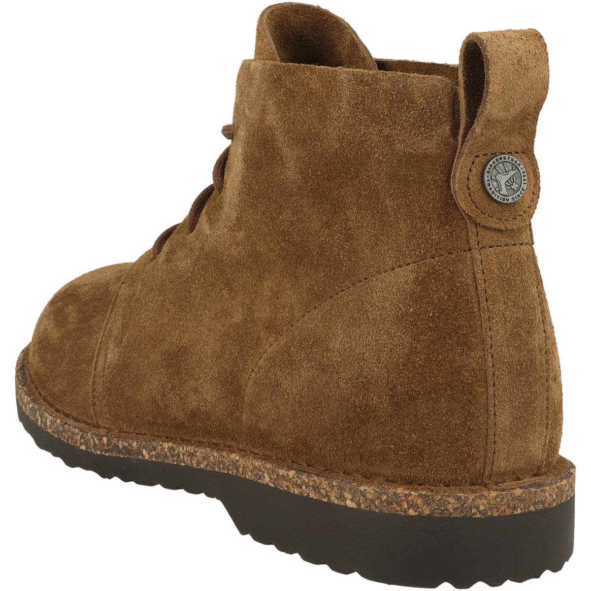 Birkenstock Uppsala Mid Veloursleder Schnürschuh normal braun