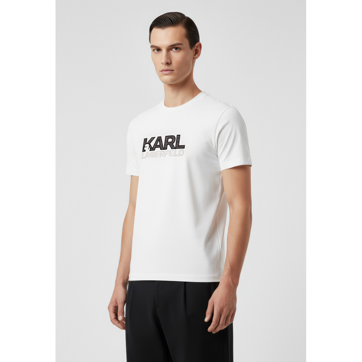 KARL LAGERFELD 755038 T-Shirt creme