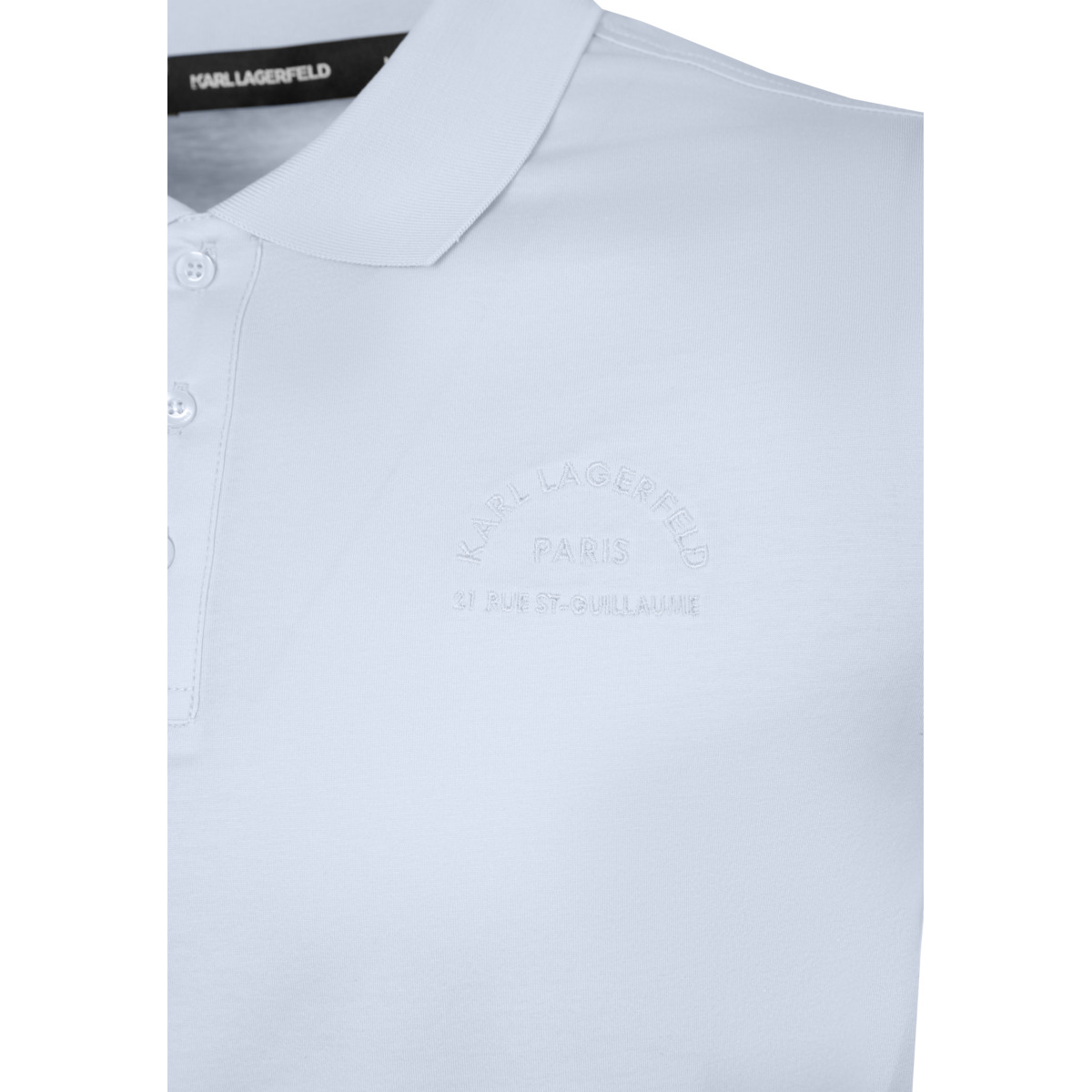 KARL LAGERFELD 745400 Poloshirt hellblau