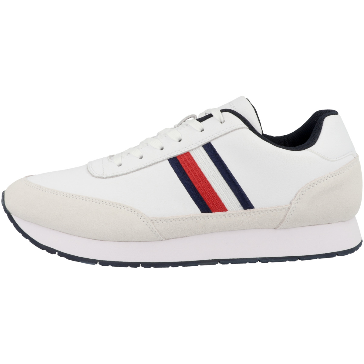 Tommy Hilfiger Core Eva Runner Corporate Leather Sneaker weiss