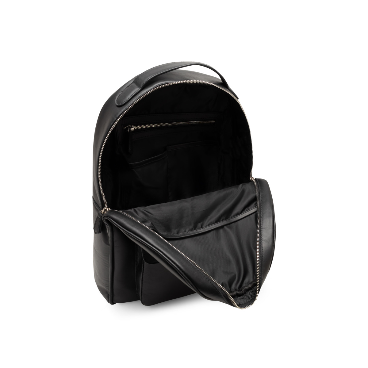 Bolongaro Trevor Fenchurch Backpack Lederrucksack schwarz
