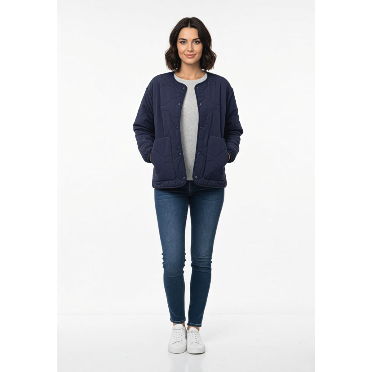 Save the Duck Loop Jacke dunkelblau