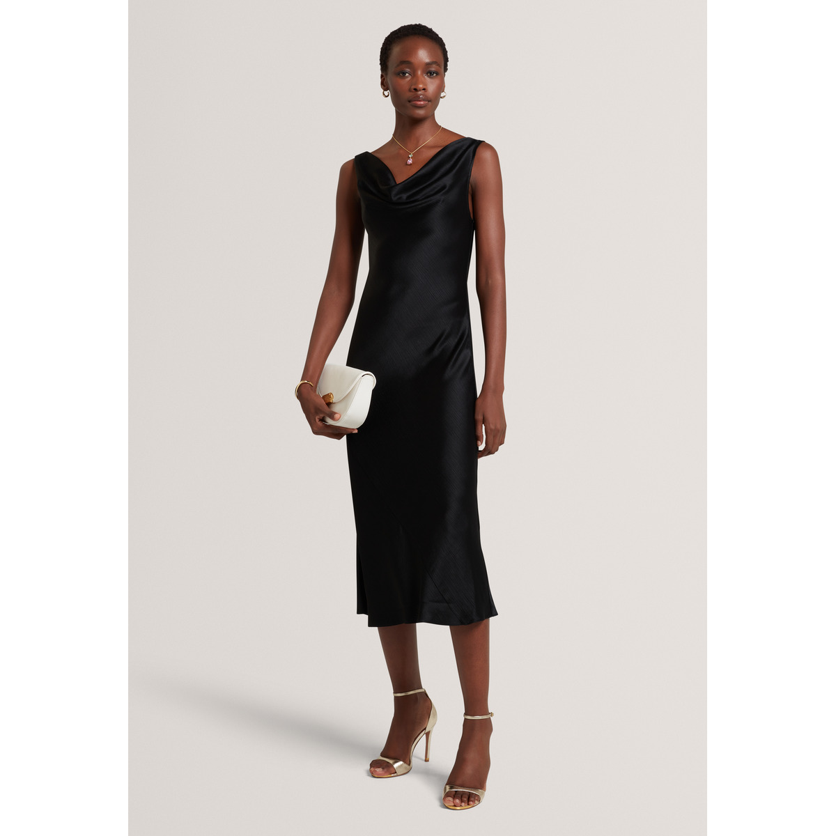 Ted Baker MIINTA Midikleid schwarz