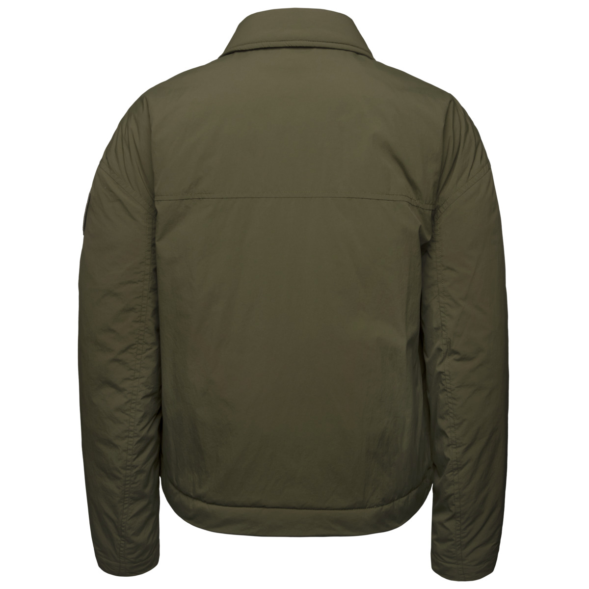 Blauer Clarence Übergangsjacke dunkelgruen