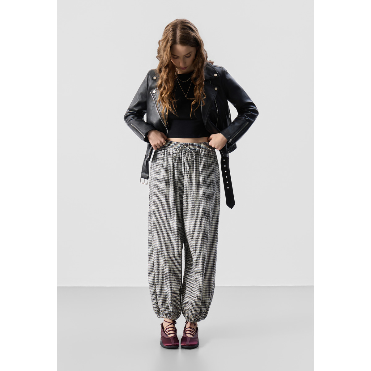 Bolongaro Trevor Sansa Biker Lederjacke schwarz