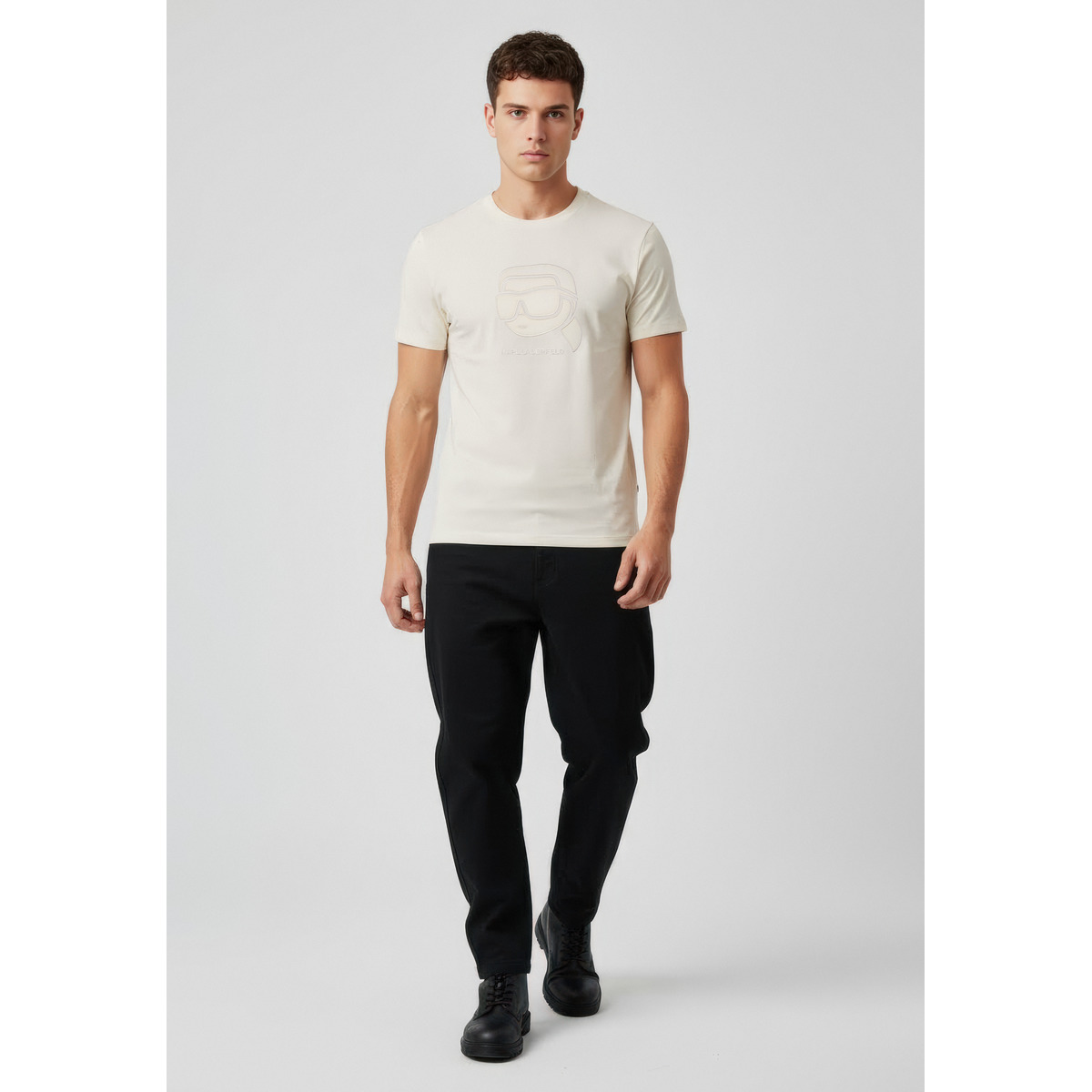 KARL LAGERFELD 755052 T-Shirt creme