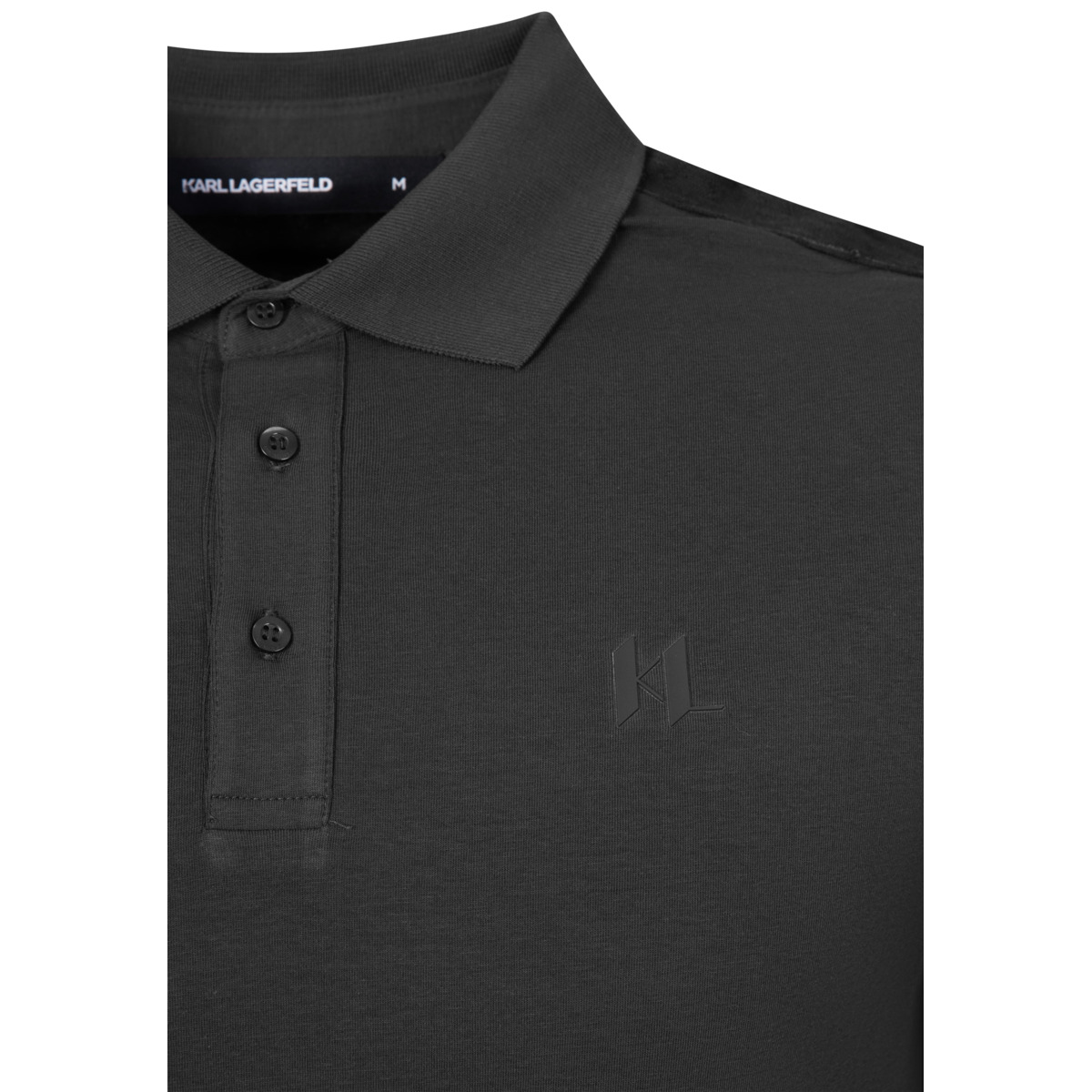 KARL LAGERFELD 745018 Poloshirt schwarz