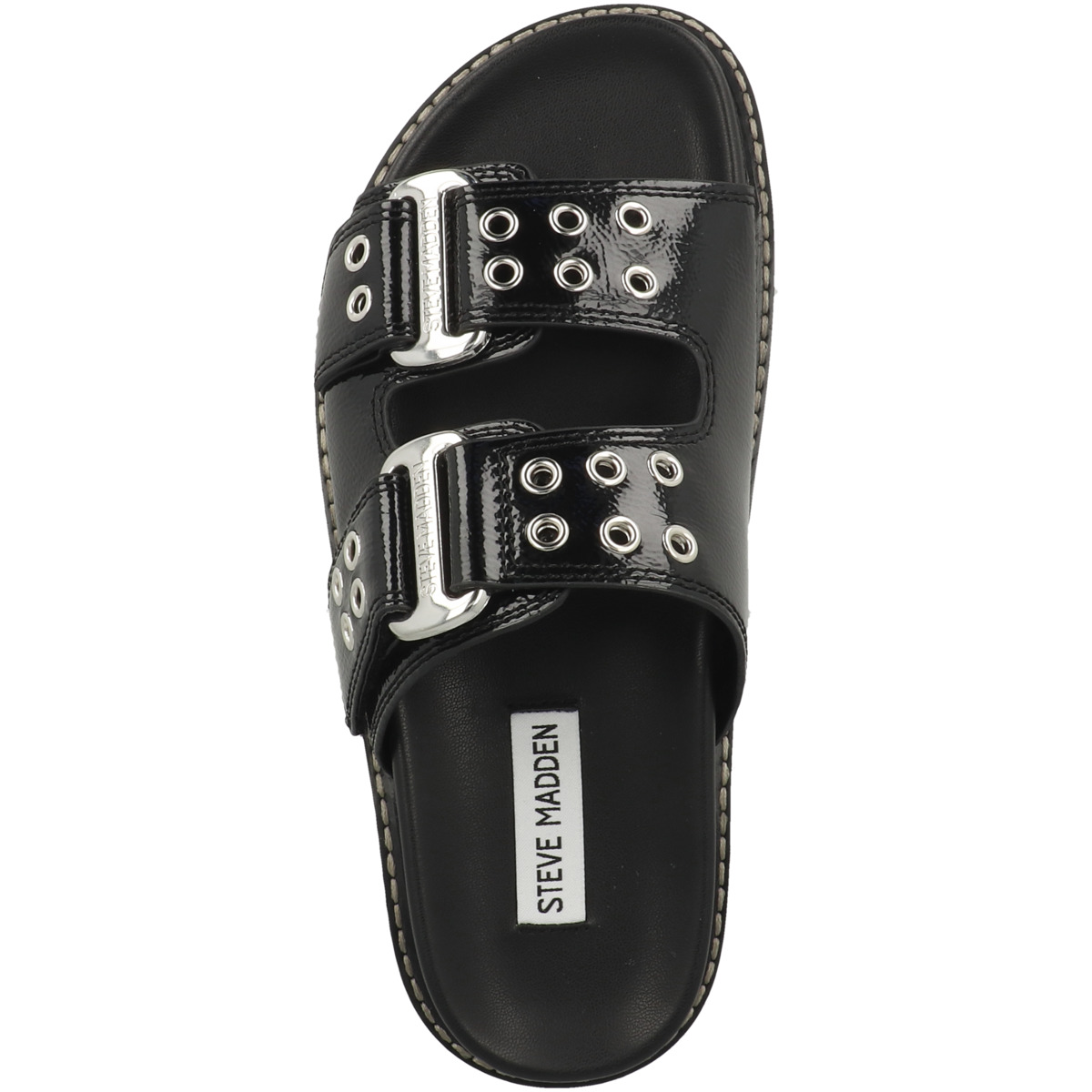 Steve Madden Agent Sandale schwarz