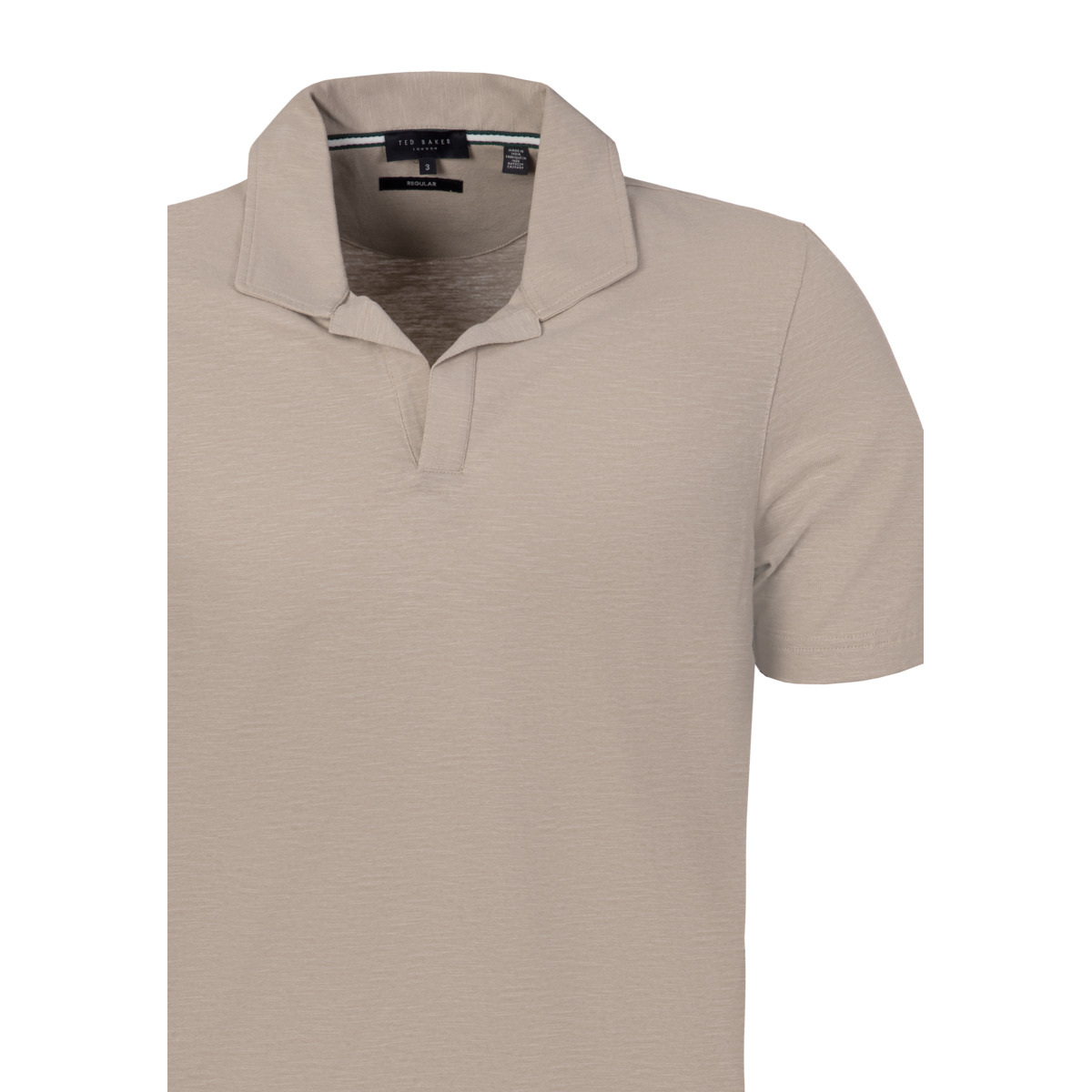 Ted Baker Anito Poloshirt grau/braun