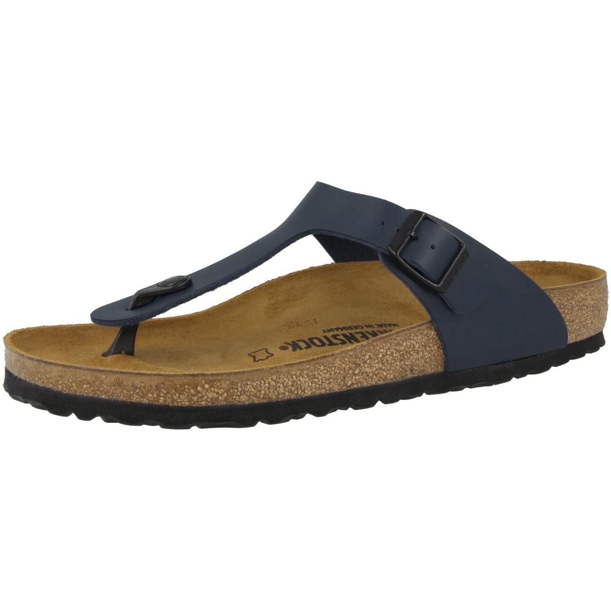 Birkenstock Gizeh Birko-Flor Sandale normal blau