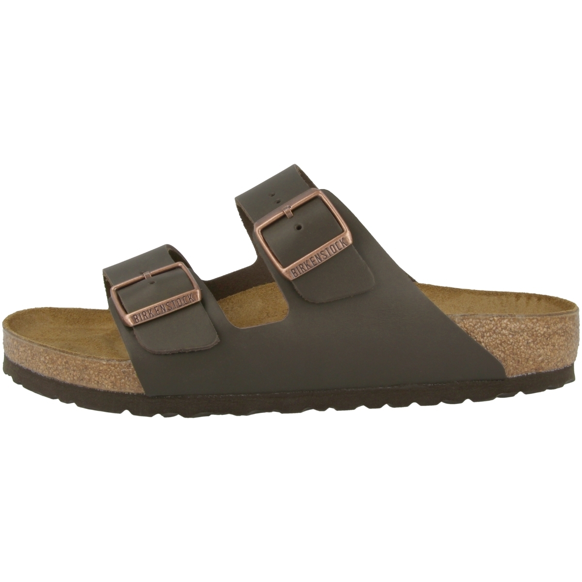 Birkenstock Arizona Glattleder Sandale normal braun