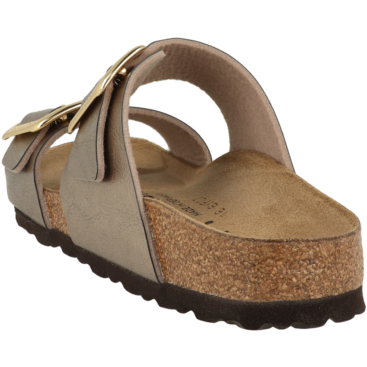 Birkenstock Sydney Cushion Buckle Birko-Flor Graceful Sandale schmal braun