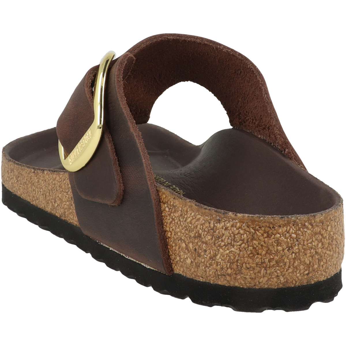 Birkenstock Gizeh Big Buckle geöltes Naturleder Sandale normal dunkelbraun