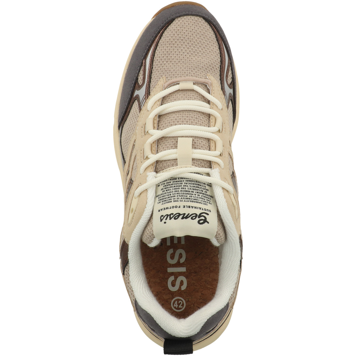 Genesis G-Eco`99 Metallic Sneaker low beige