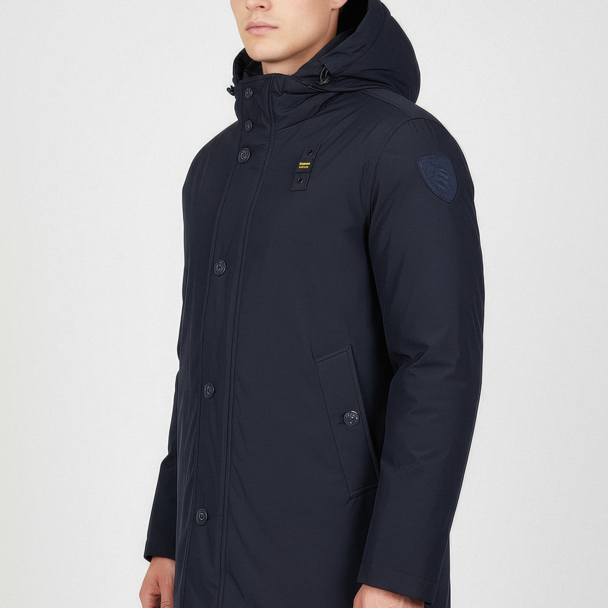 Blauer Chester Parka blau