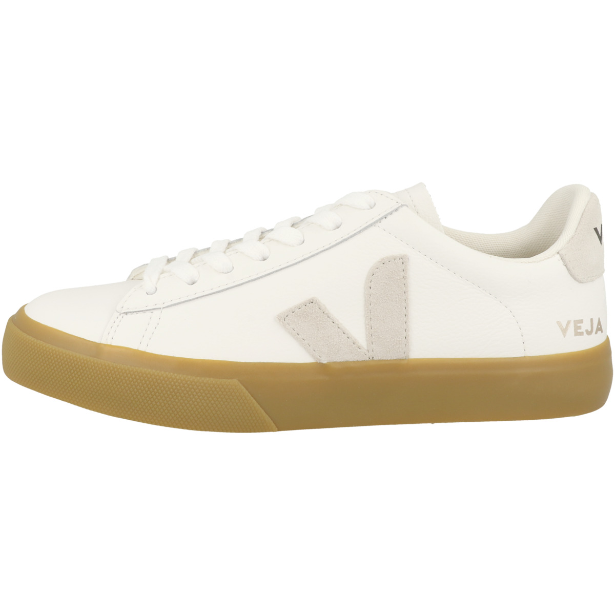 VEJA Campo Chromefree Leather Sneaker low weiss