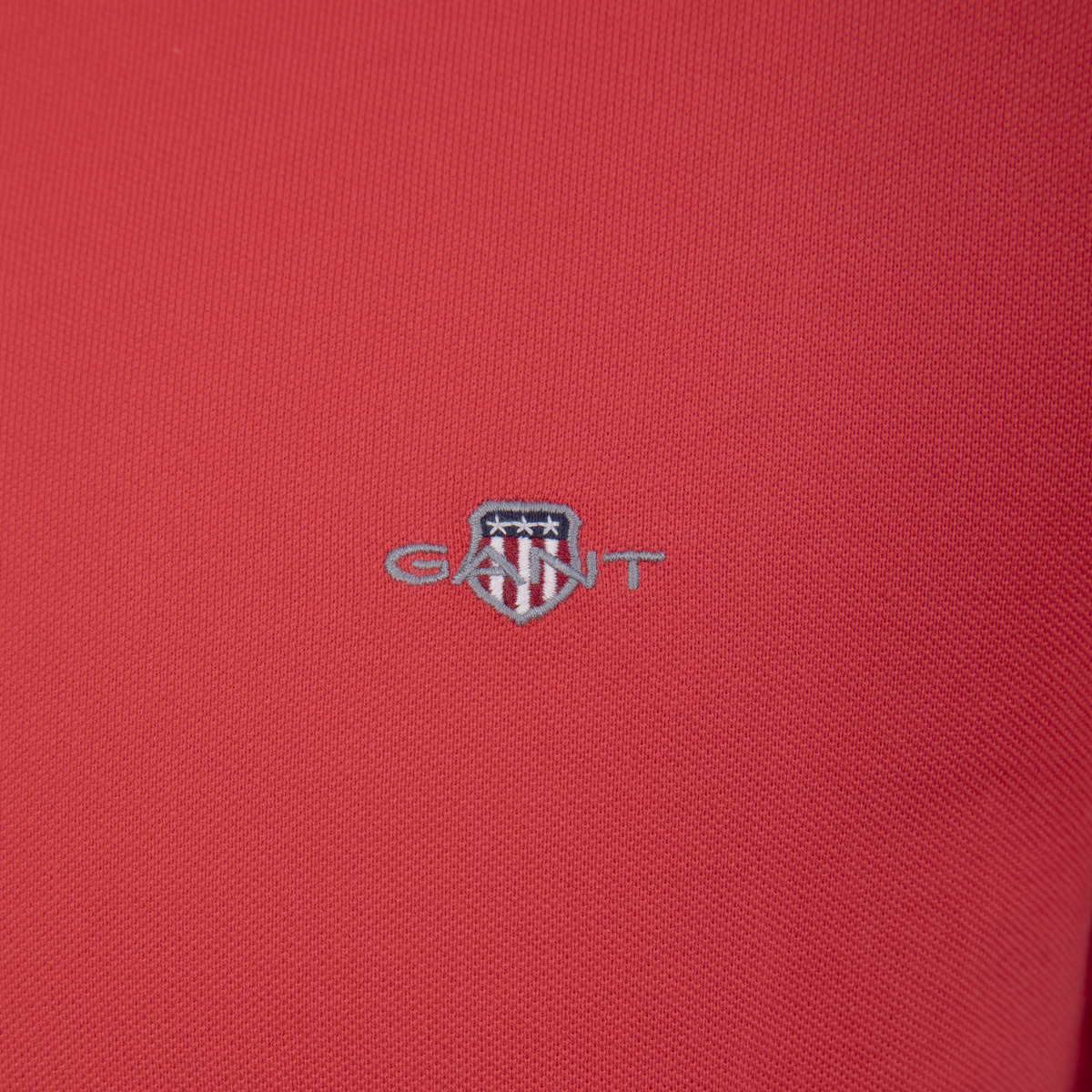 GANT Reg Shield SS Pique Poloshirt rot