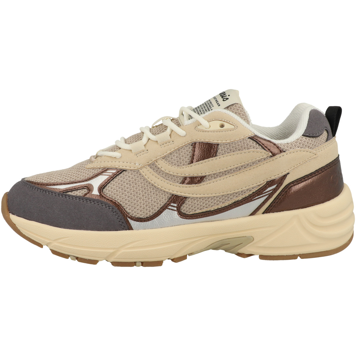 Genesis G-Eco`99 Metallic Sneaker low beige