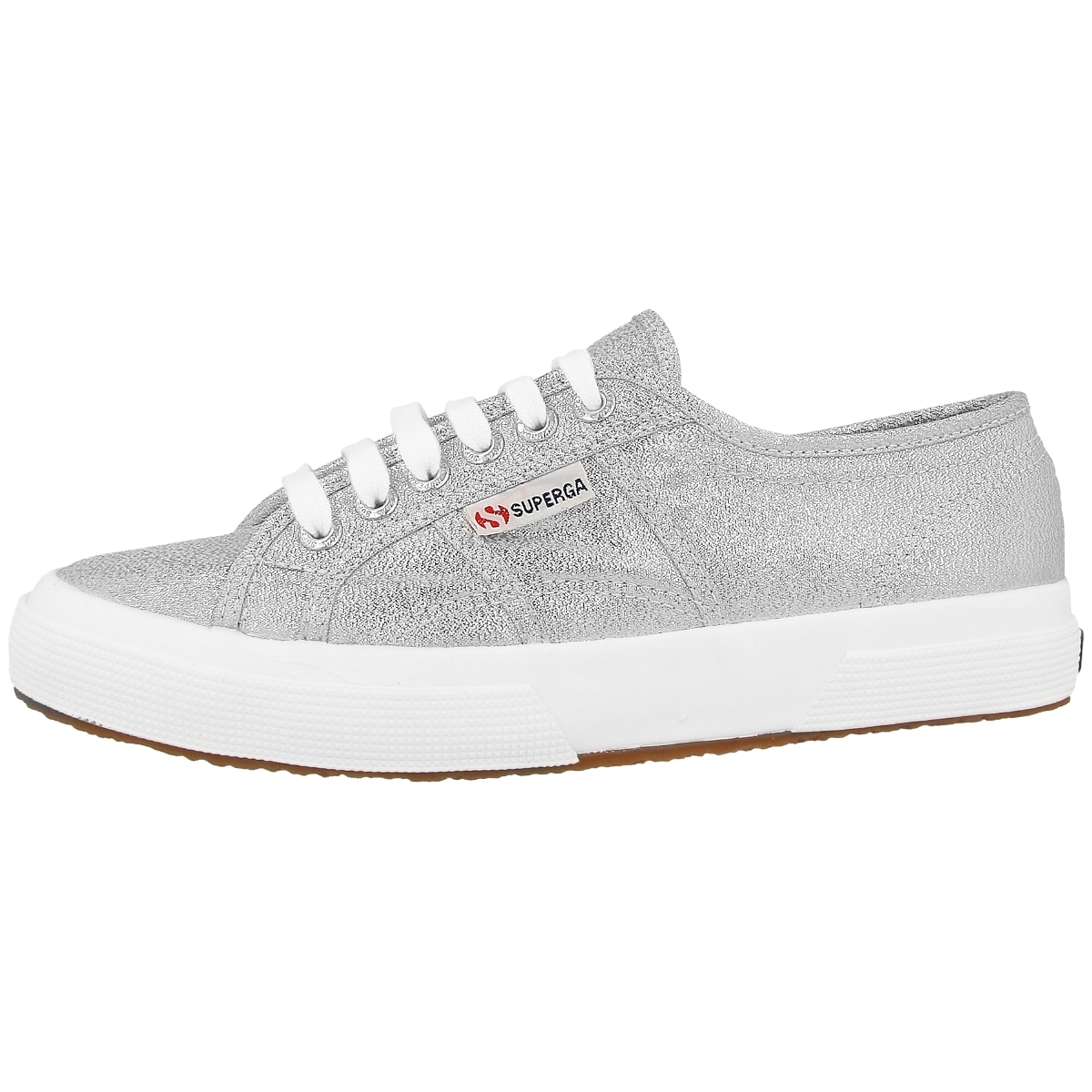 Superga 2750 Lamew Women Schuhe silber