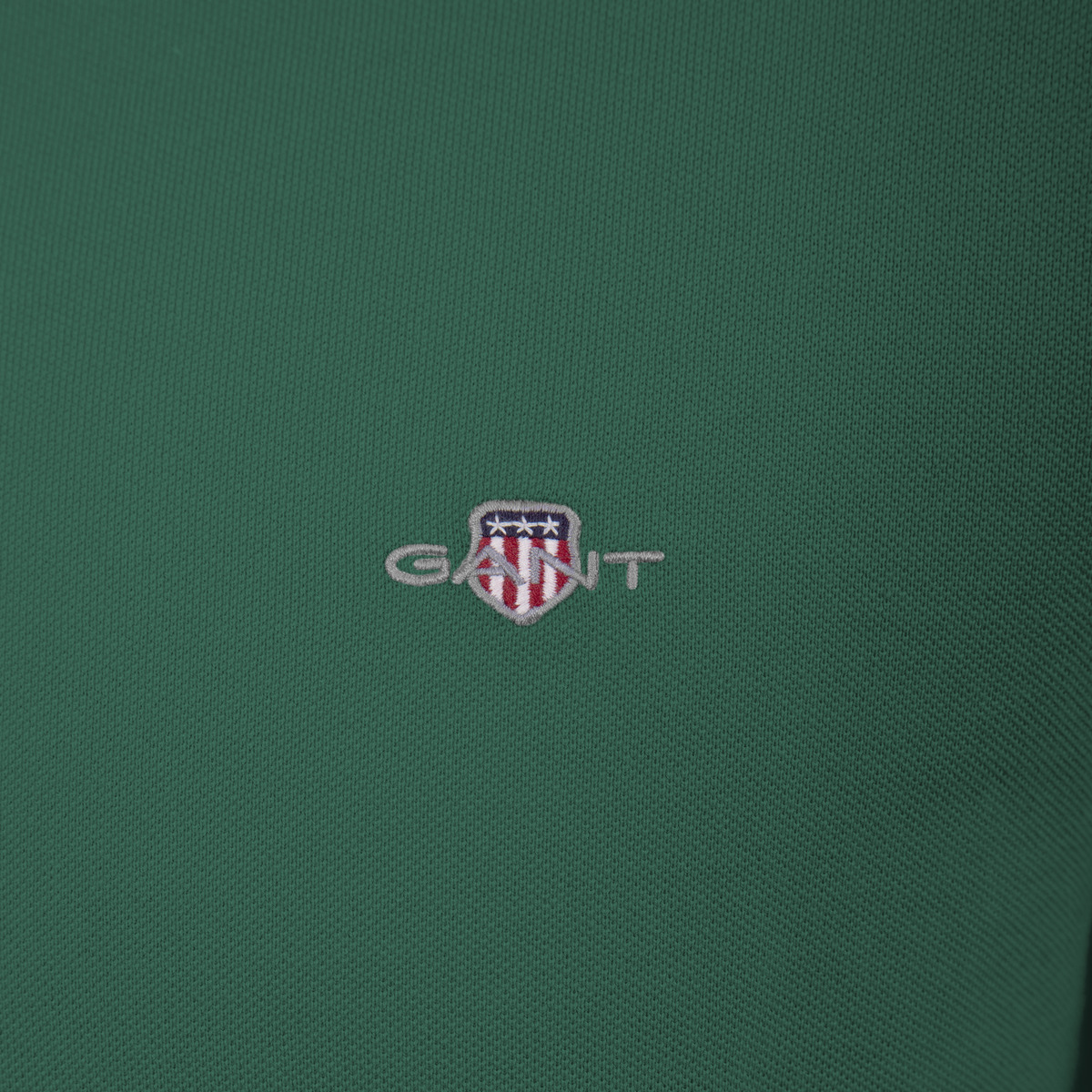 GANT Reg Shield SS Pique Poloshirt dunkelgruen