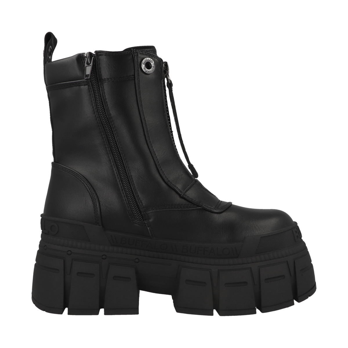 Buffalo Gospher Zip Boots schwarz