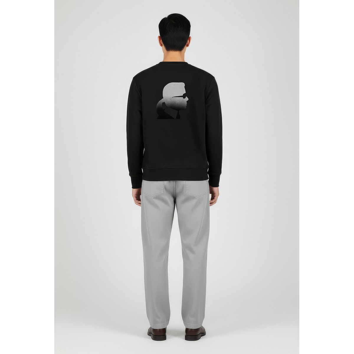 KARL LAGERFELD 705060 Sweatshirt schwarz