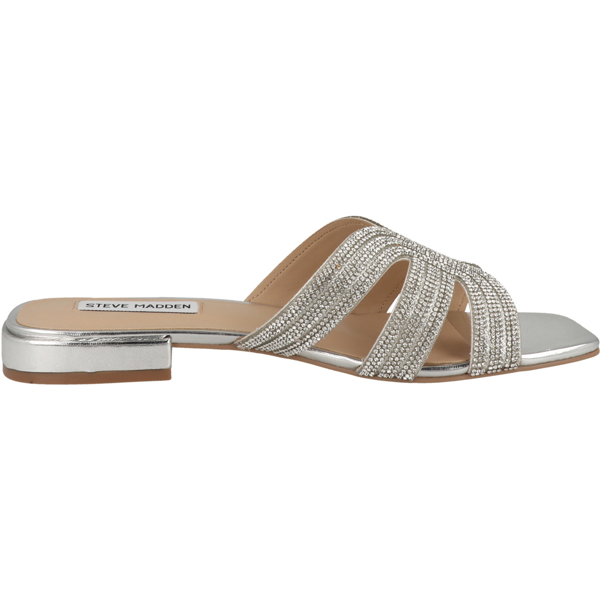 Steve Madden Sequel Sandale silber
