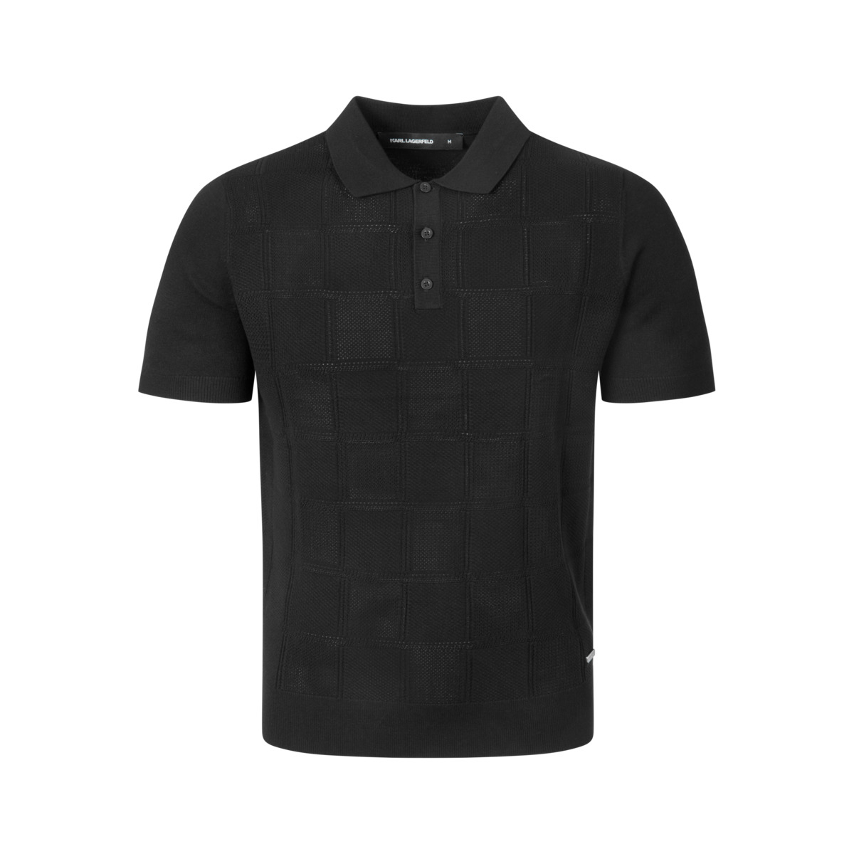 KARL LAGERFELD 655011 Poloshirt schwarz