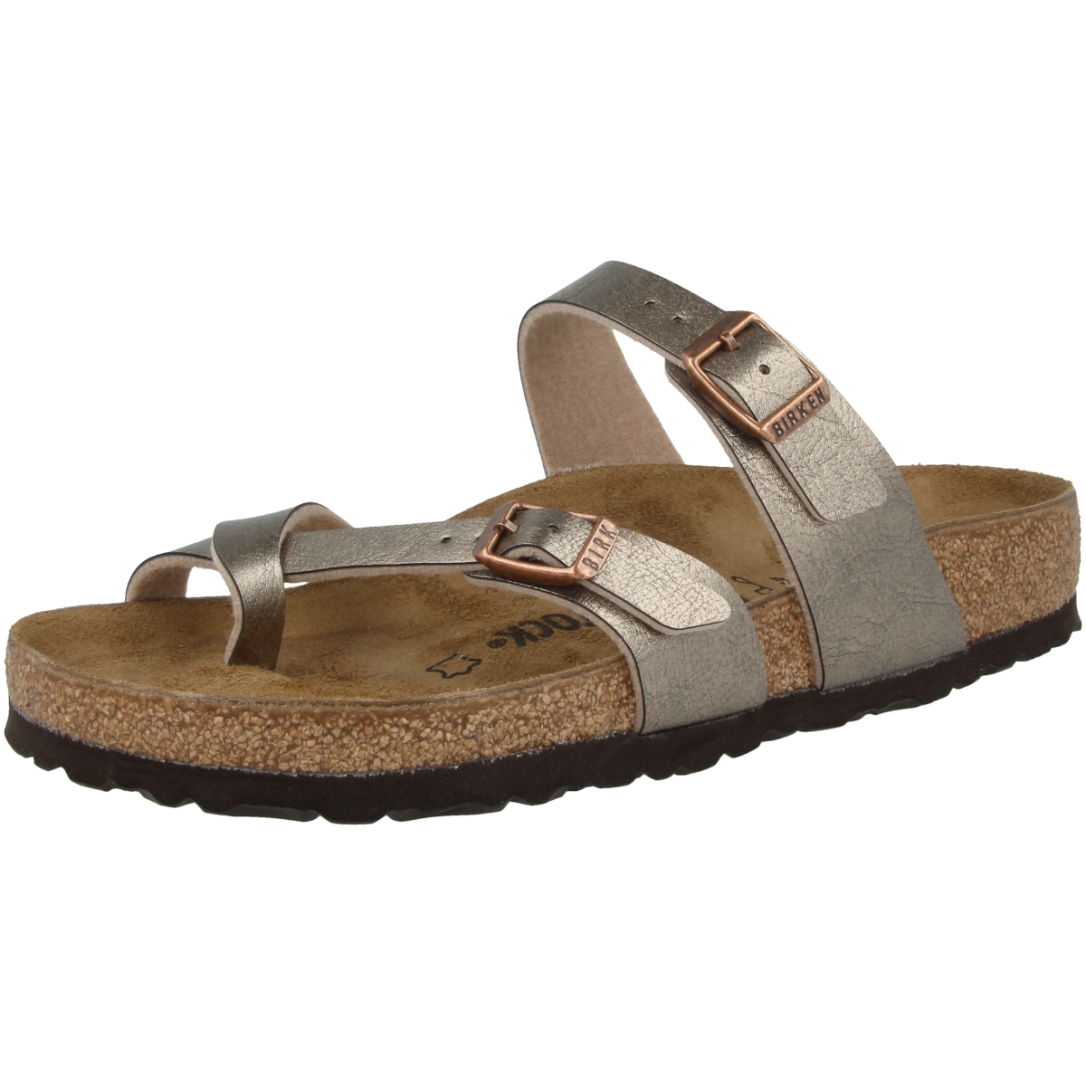 Birkenstock Mayari Birko-Flor Sandale normal braun
