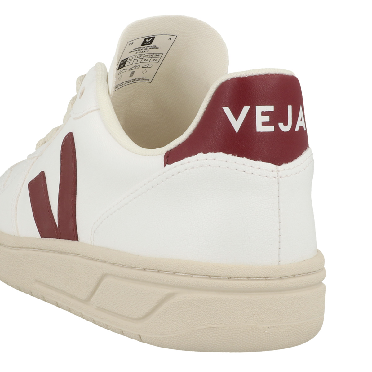 VEJA V-10 CWL Sneaker low weiss