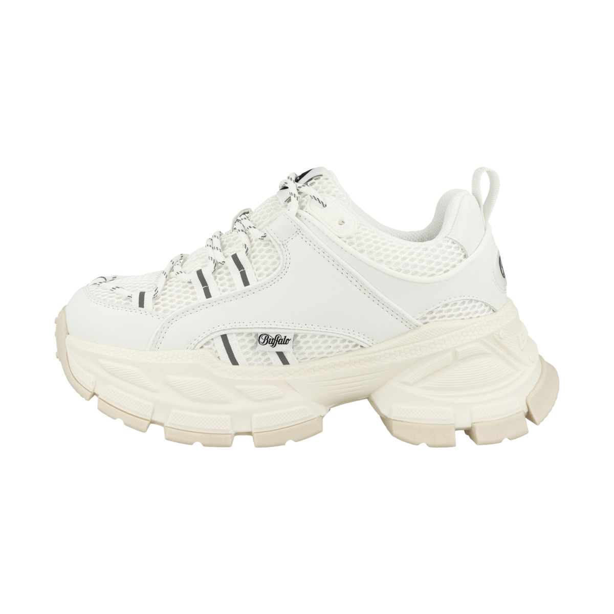 Buffalo Saturn Lace Sneaker low weiss
