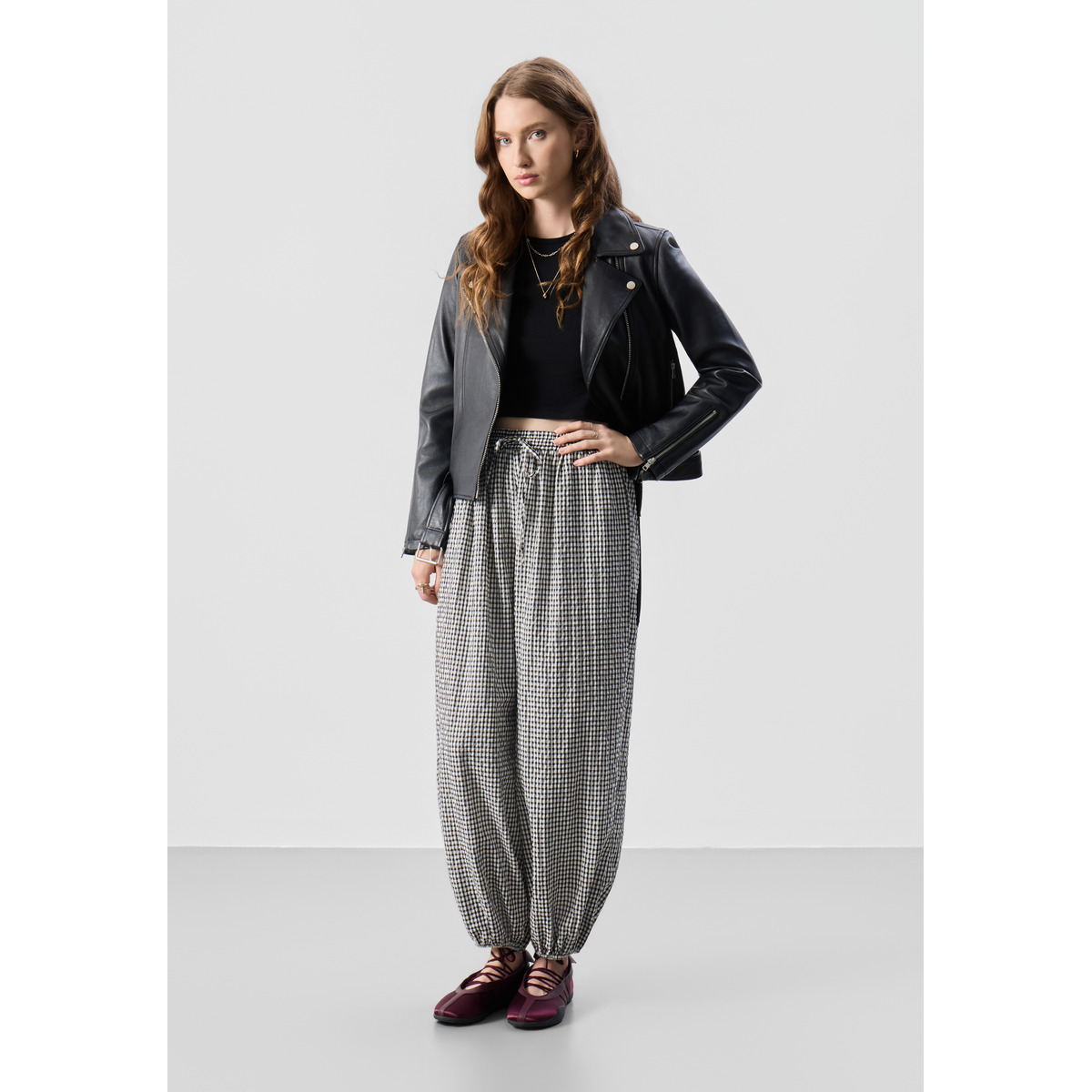 Bolongaro Trevor Sansa Biker Lederjacke schwarz