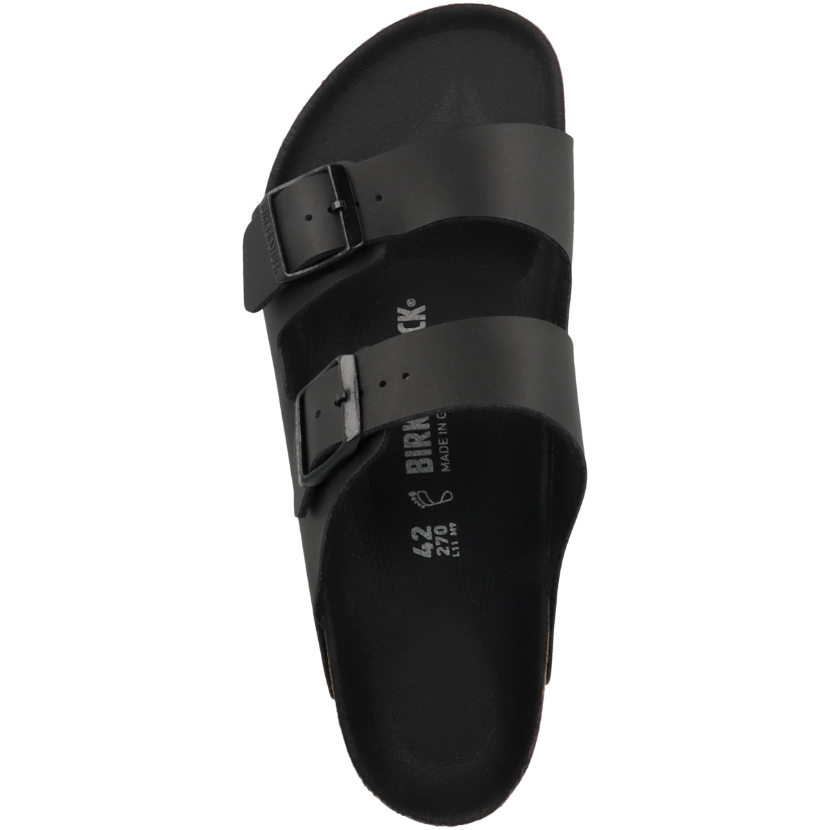 Birkenstock Arizona Birko-Flor Sandale normal schwarz