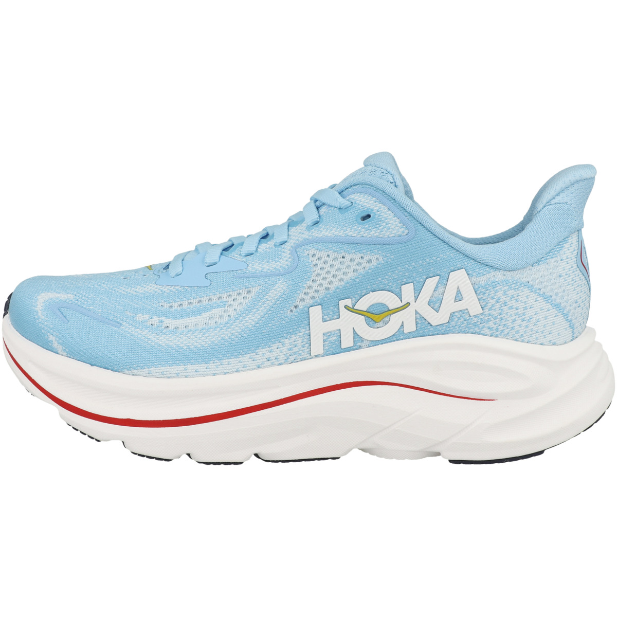 HOKA Clifton 10 Laufschuhe hellblau