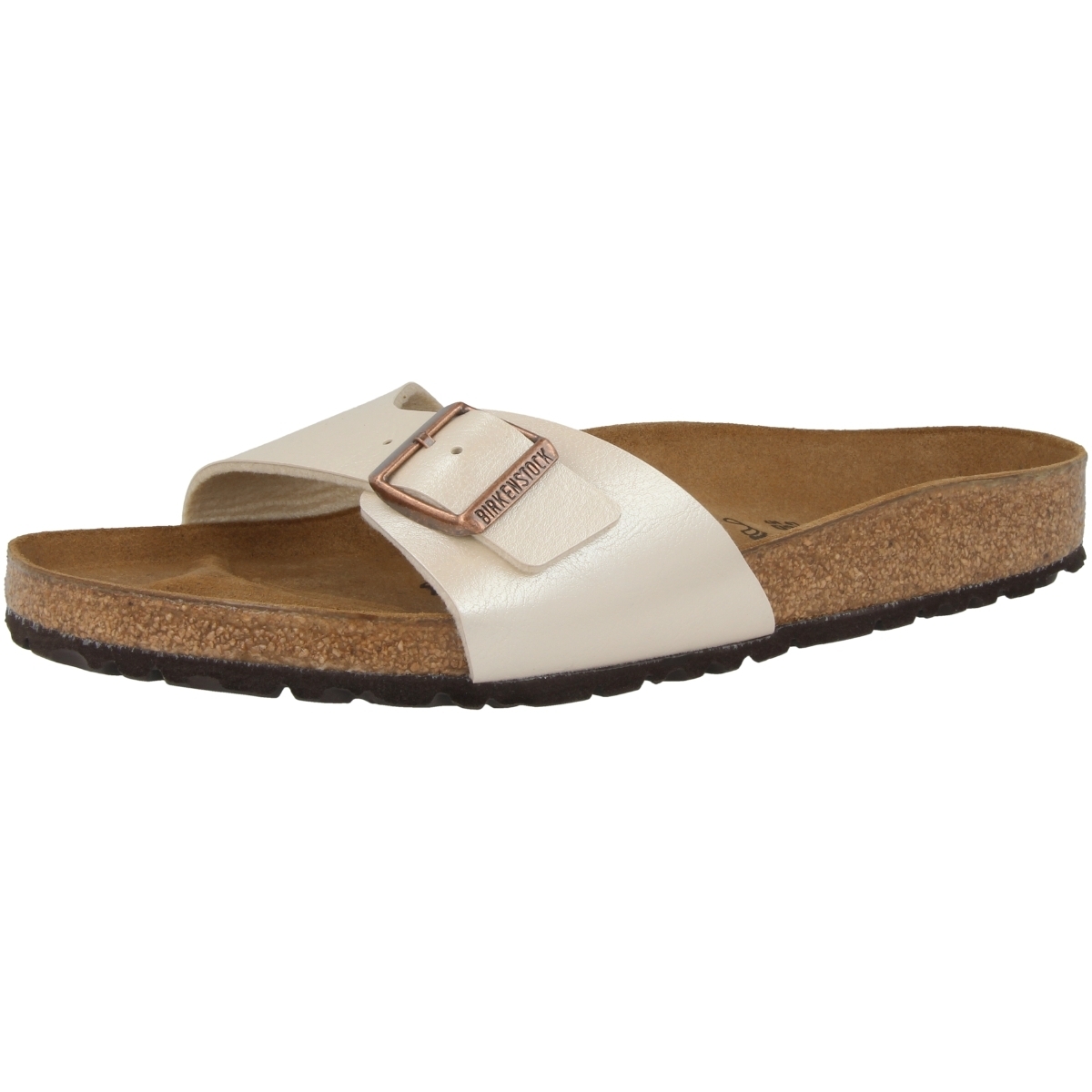 Birkenstock Madrid Birko-Flor Graceful Sandale schmal weiss