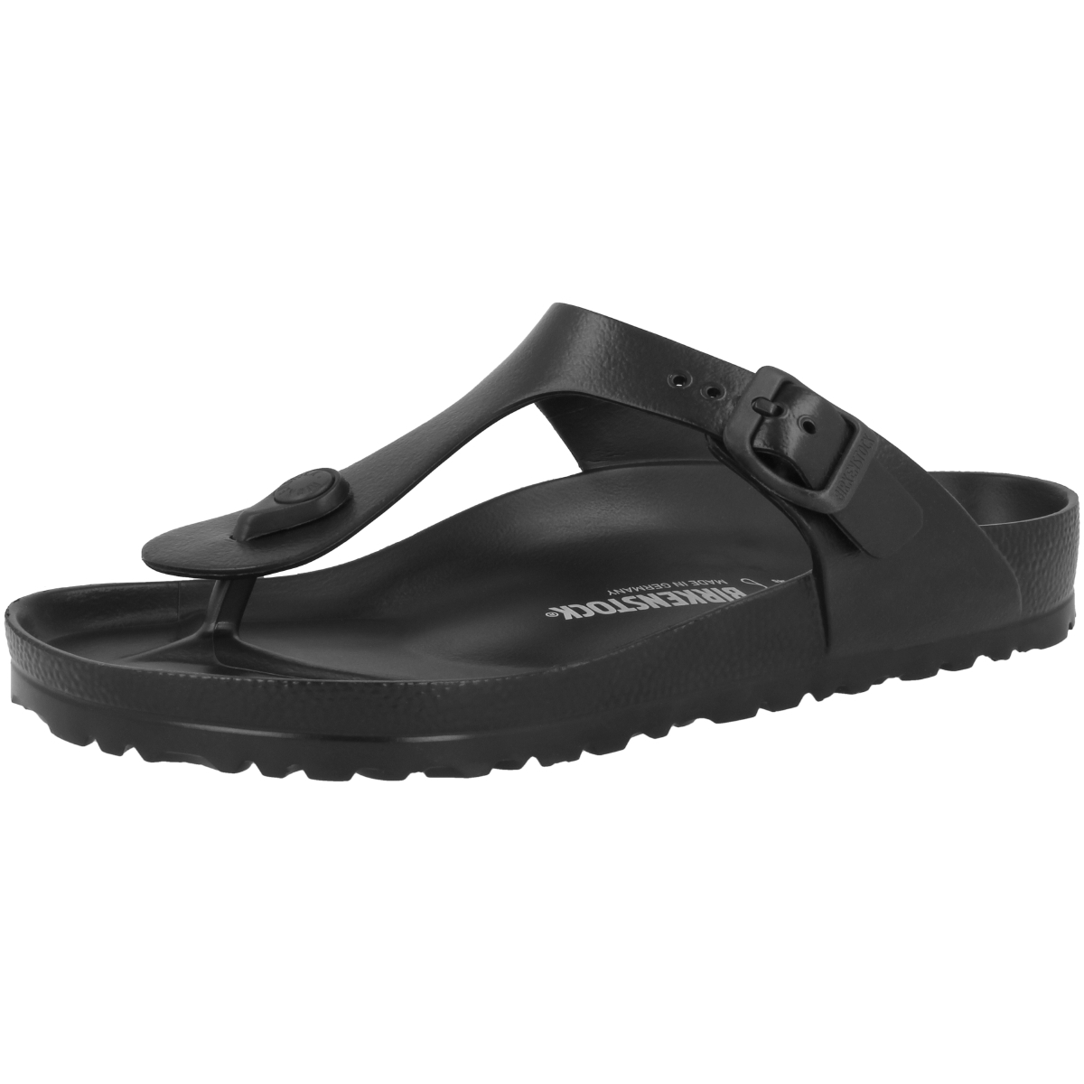 Birkenstock Gizeh EVA Zehensandale Badelatschen normal schwarz