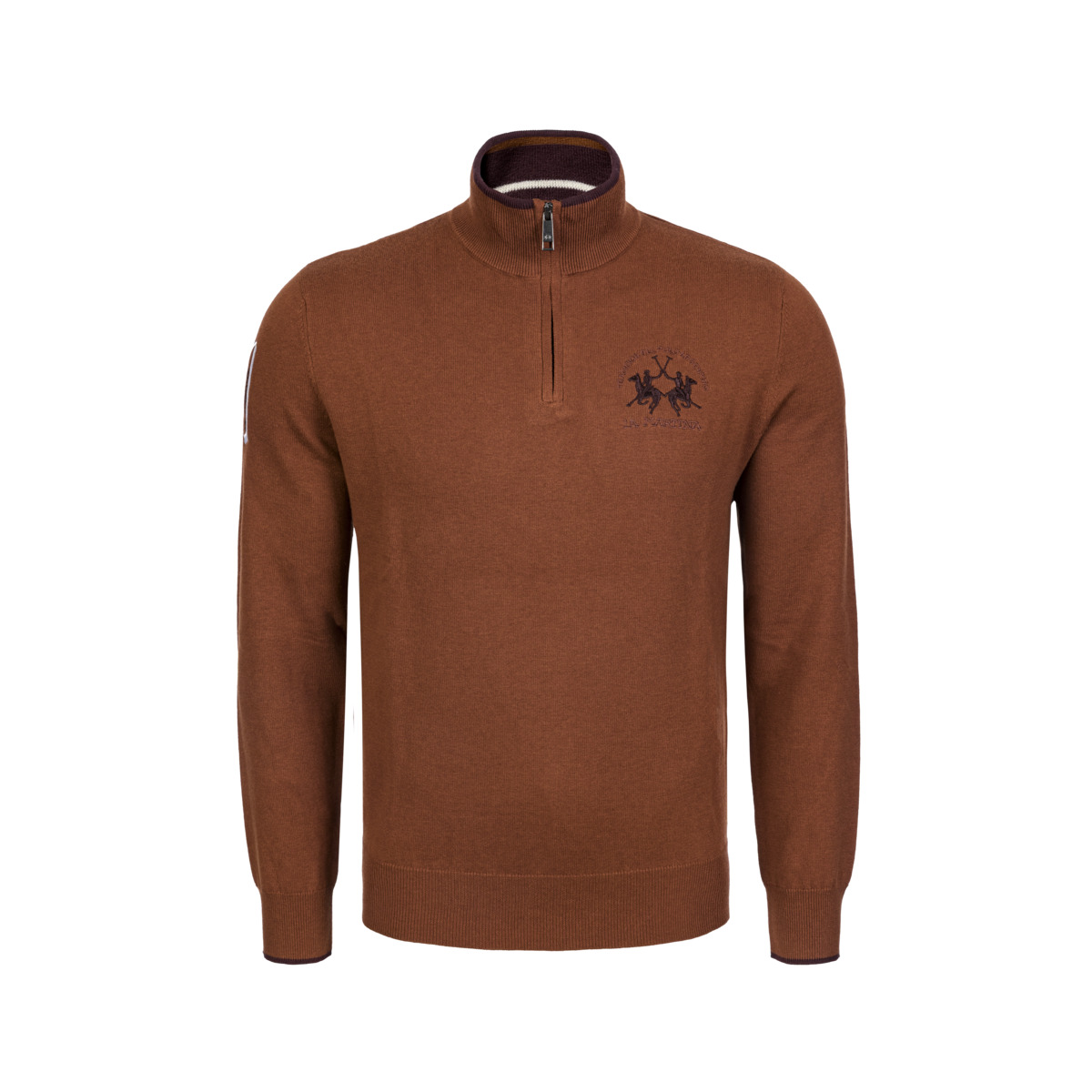 La Martina MBS314 Pullover orange
