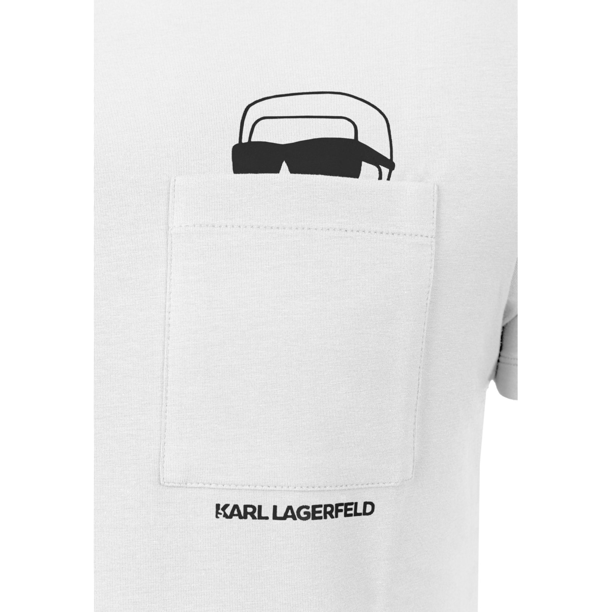 KARL LAGERFELD 755047 T-Shirt weiss