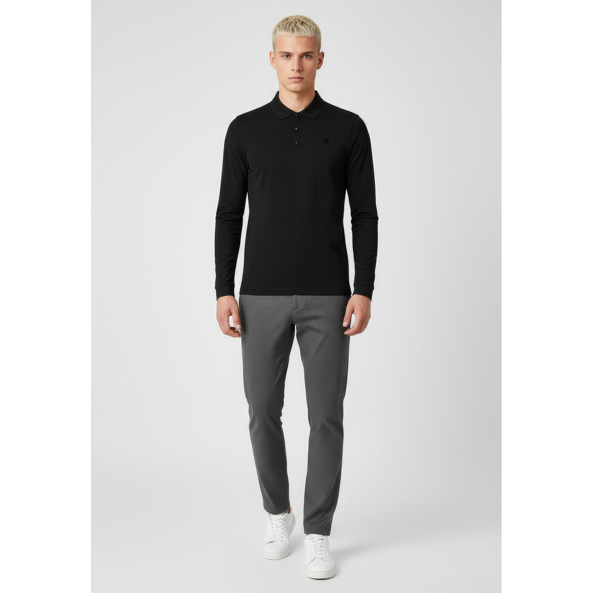 KARL LAGERFELD 745000 Poloshirt schwarz