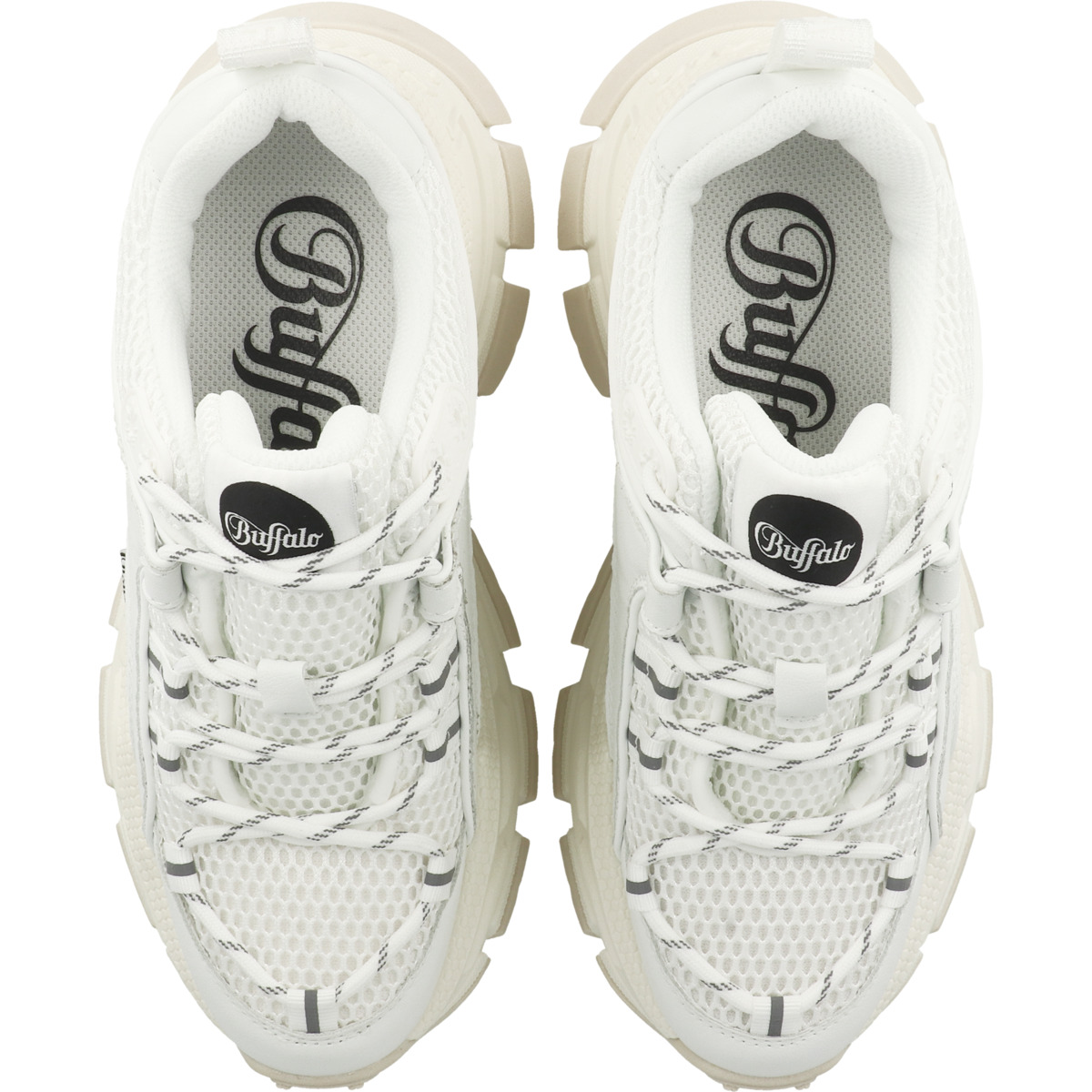 Buffalo Saturn Lace Sneaker low weiss