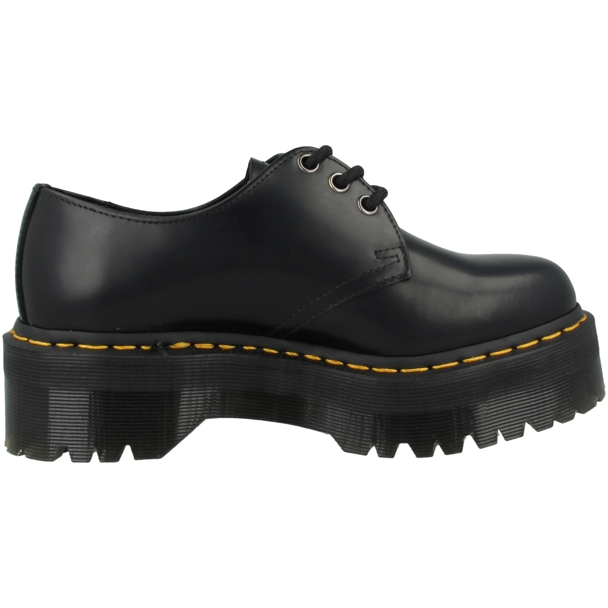 Dr. Martens 1461 Quad Plateau Schnürschuhe schwarz